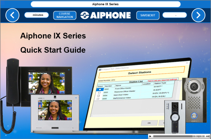 Aiphone IX Series Online Course Now Available | SDM Magazine