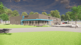 image of PDT Wixom facility rendering