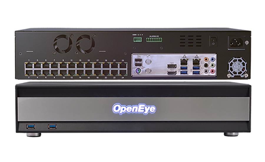 OpenEye PoE NVR Has 24 Ports | 2020-05 