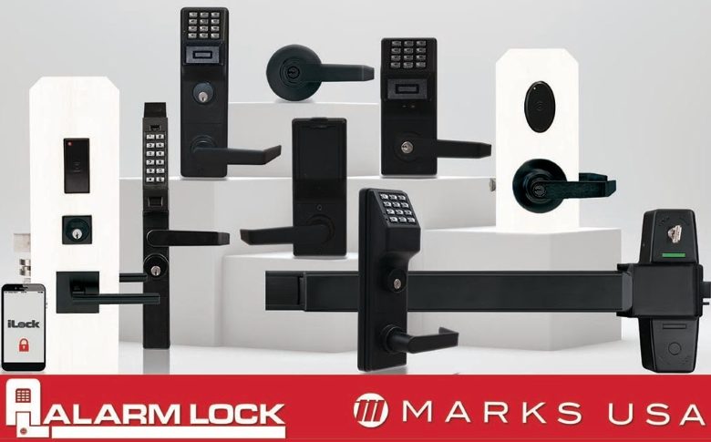 Image of Napco locks in US 19 Matte Black.