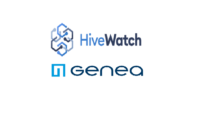 Image of Hivewatch & Genea's logos.