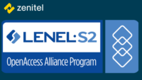 Image of LenelS2 Zenitel graphic.