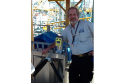 Boon Edam Turnstiles at Santa Cruz Beach Boardwalk