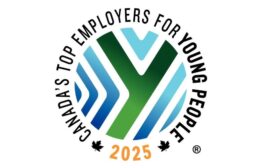 Image of Canada's Top Employers for Young People 2025 award.