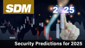 Image of SDM Security Predictions for 2025 graphic.