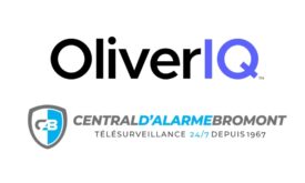 Image of the OliveIQ & Central D'Alarme Bromont logos.