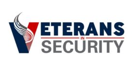 Image of the Veterans in Security logo.