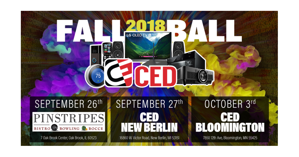 C.E.D. to Host Annual Fall Ball Technology Summit 20180831 SDM