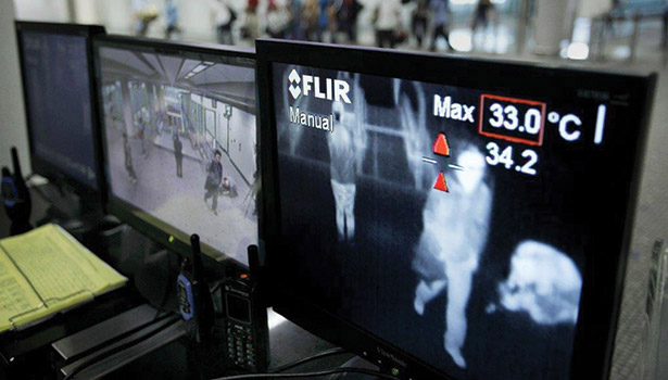 FLIR devices were used during the SARS outbreak in Asia.